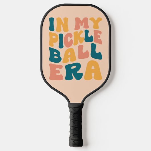 In meiner Pickleball-Ära Individuelle Name Pickleb Pickleball Schläger (Vorderseite)