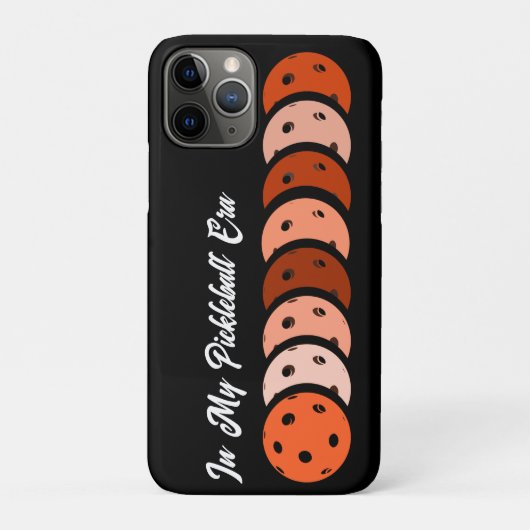 In meiner Pickleball-Ära - Orange Vibes Design Case-Mate iPhone Hülle (Rückseite)