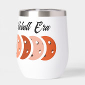 In meiner Pickleball-Ära - Orange Vibes Design T - (Rückseite)