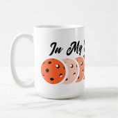 In meiner Pickleball-Ära - Orange Vibes Design T - Kaffeetasse (Links)