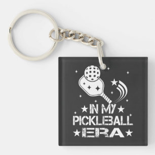 In meiner Pickleball-Ära - Vintager Grange Pickleb Schlüsselanhänger