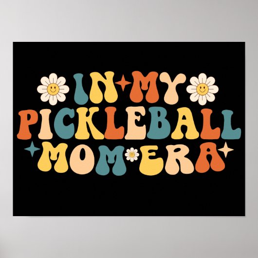 In meiner Pickleball-Mama Poster (Vorne)