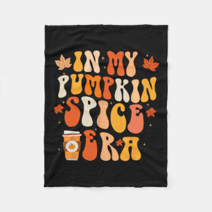 In meiner Pumpkin Gewürz-Ära Funny Retro Fall Vibe Fleecedecke