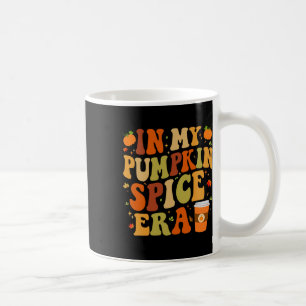 In meiner Pumpkin Gewürz-Ära Funny Retro Fall Vibe Kaffeetasse