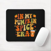 In meiner Pumpkin Gewürz-Ära Funny Retro Fall Vibe Mousepad (Mit Mouse)