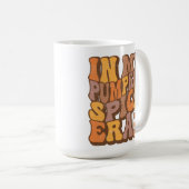In meiner Pumpkin Gewürzzeit | Pumpkin-Gewürzkaffe Kaffeetasse (VorderseiteRechts)
