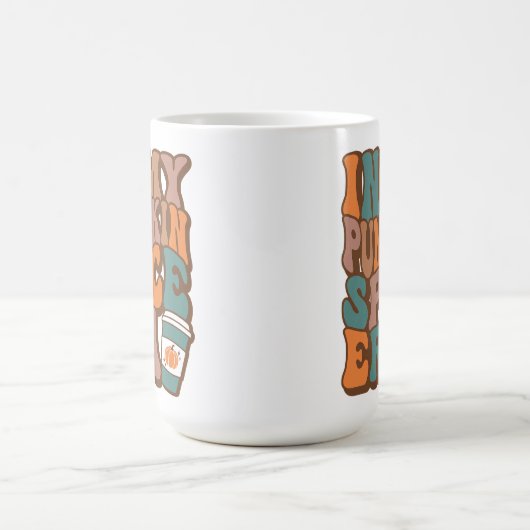 In meiner Pumpkin Gewürzzeit | Pumpkin-Gewürzkaffe Kaffeetasse (Mittel)