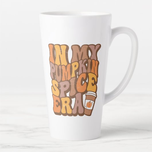 In meiner Pumpkin Gewürzzeit | Pumpkin-Gewürzkaffe Milchtasse (Rechts)