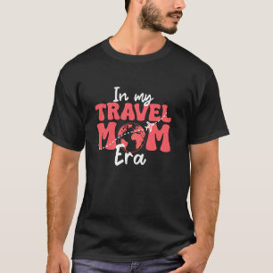In Meiner Reisemutter-Ära Globus Flugzeug Outdoor T-Shirt