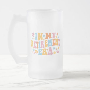 In Meiner Rentenzeit Ich Mattglas Bierglas