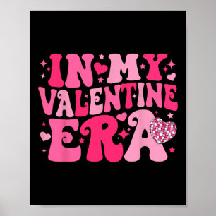 In meiner Retro-Valentinstag-Ära Frauen Kopfbedeck Poster