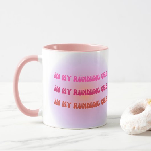 In meiner Running-Ära, ein lustiges Running-Gesche Tasse (Mit Donut)