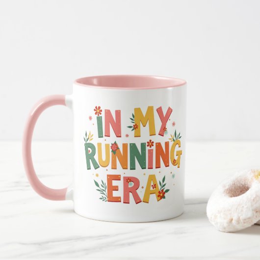 In meiner Running-Ära, ein lustiges Running-Gesche Tasse (Mit Donut)