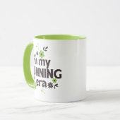 In meiner Running-Ära, ein lustiges Running-Gesche Tasse (Vorderseite Links)