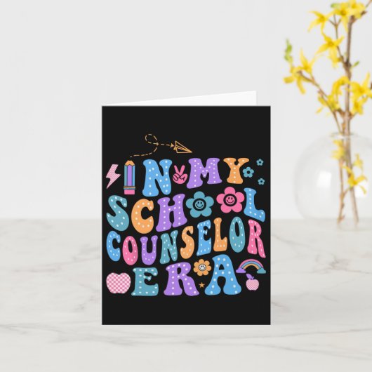 In meiner Schulberaterzeit geht es zurück zum Schu Karte (Gelbe Blume)