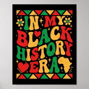 In meiner Schwarzgeschichte Zeitalter der schwarze Poster