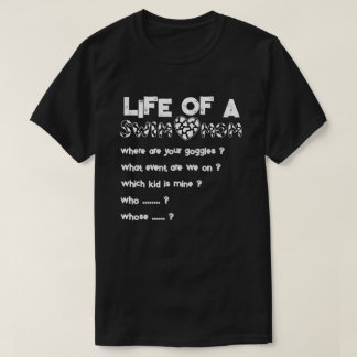 In meiner Schwimm-Mom-Ära,Kuh-Liebhaber Lustige Sc T-Shirt