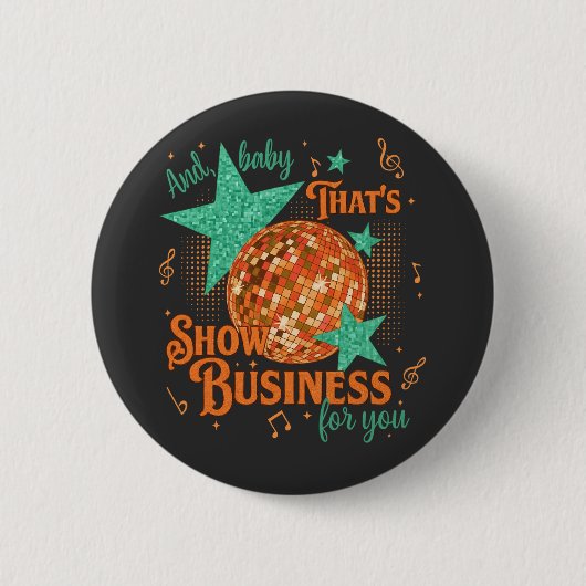 in meiner Show Girl Era Graphic Outfit Women Girls Button (Vorderseite)