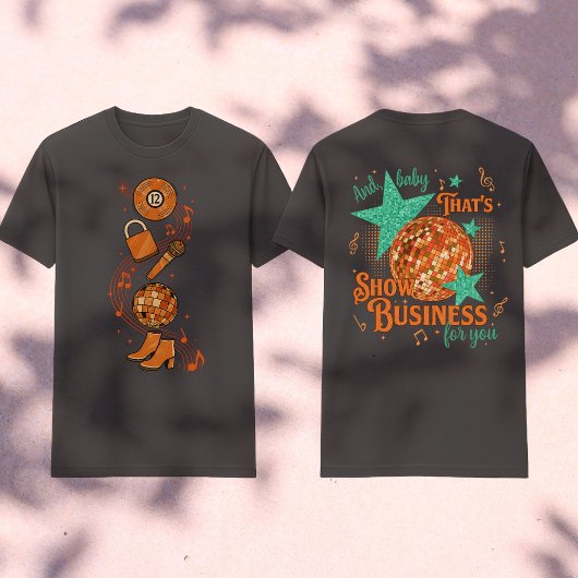 in meiner Show Girl Era Graphic Outfit Women Girls T-Shirt