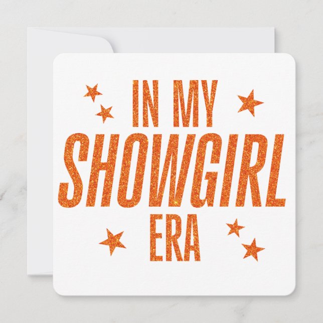In meiner Showgirl-Ära (Vorderseite)