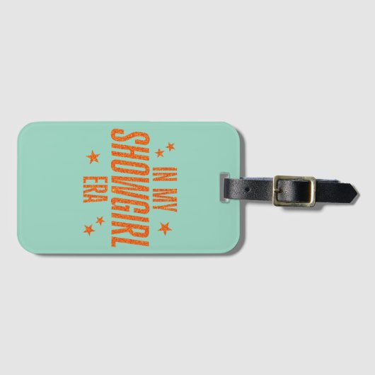 In meiner Showgirl-Ära Gepäckanhänger (Vorderseite (Horizontal))