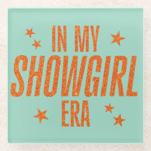 In meiner Showgirl-Ära Glasuntersetzer