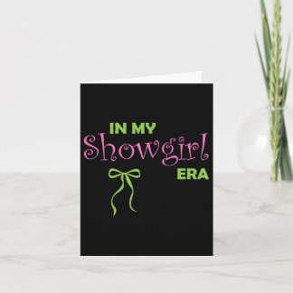 In meiner Showgirl-Ära Grooviges Leben einer Showg Karte