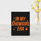 In meiner Showgirl-Ära Karte (Gelbe Blume)