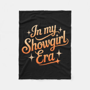 In meiner Showgirl-Ära Retro Western Cowgirl Glanz Fleecedecke