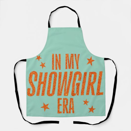 In meiner Showgirl-Ära Schürze (Vorderseite)