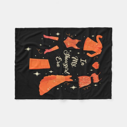 In meiner Showgirl Era Groovy Outfit Women Girls Fleecedecke (Vorderseite (Horizontal))