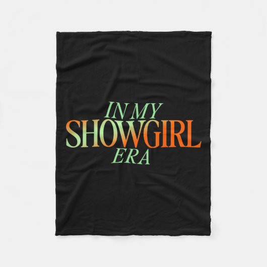 In meiner Showgirl Era - Showgirl New Era Vibes Fleecedecke (Vorderseite)