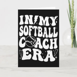 In meiner Softball-Trainer-Ära Lustiger Vater Mutt Karte