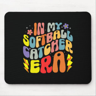 In Meiner Softll Catcher Ära Groovy Softll Liebhab Mousepad