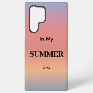 In meiner Sommer-Ära Farbverlauf Sonnenaufgang Samsung Galaxy Hülle