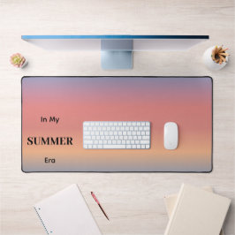 In meiner Sommer-Ära Farbverlauf Sonnenaufgang Schreibtischunterlage