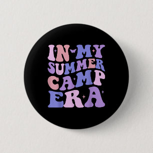 In meiner Sommercamp-Ära Groovy Sommerferien Campi Button