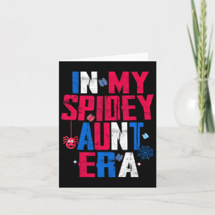 In Meiner Spidey-Tante Mutters Tag Tante Matching  Karte