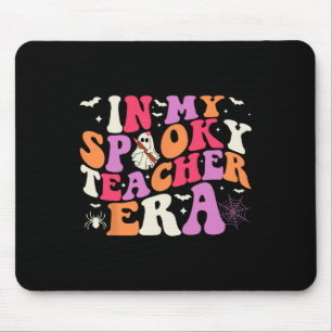 In meiner Spookie Lehrerin Era Halloween Lehrerin Mousepad
