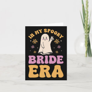 In meiner Spooky Bride Era Halloween Bachelorette  Karte
