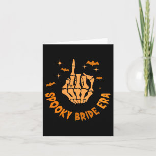 In meiner Spooky Bride Era Halloween Bachelorette  Karte