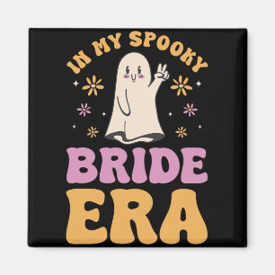 In meiner Spooky Bride Era Halloween Bachelorette Magnet