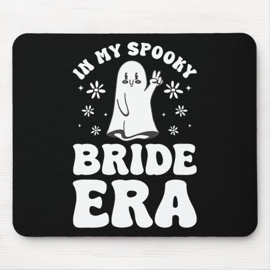 In meiner Spooky Bride Era Halloween Bachelorette Mousepad (Vorne)