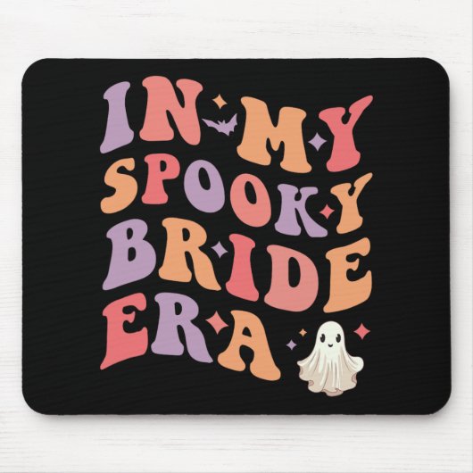In meiner Spooky Bride Era Halloween Braut Mousepad (Vorne)