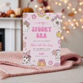 In meiner Spooky Era Groovy Halloween Mädchen Gebu Einladung