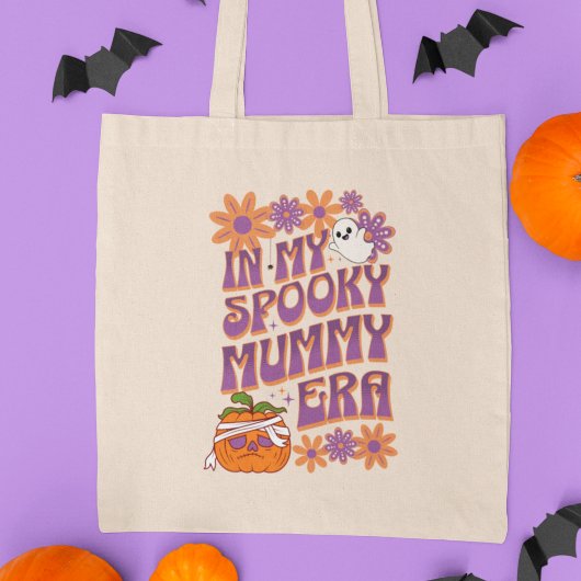 In meiner Spooky Mummy Era Fun Retro Halloween Tragetasche