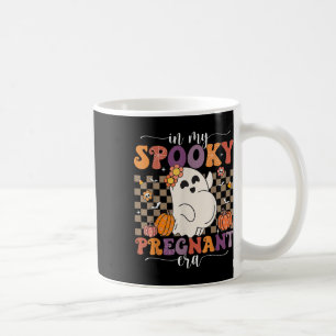 In meiner Spooky schwanger Era Ghost Halloween Pre Kaffeetasse