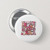 In meiner Spooky Schwangerschaft Halloween Schwang Button (Vorne & Hinten)