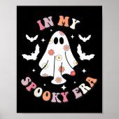 In meiner Spooky Zeit Retro Groovy Niedlich Ghost Poster (Vorne)