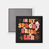 In meiner spöttischen Braut oder Die zu Halloween- Magnet (Vorderseite/Rückseite)